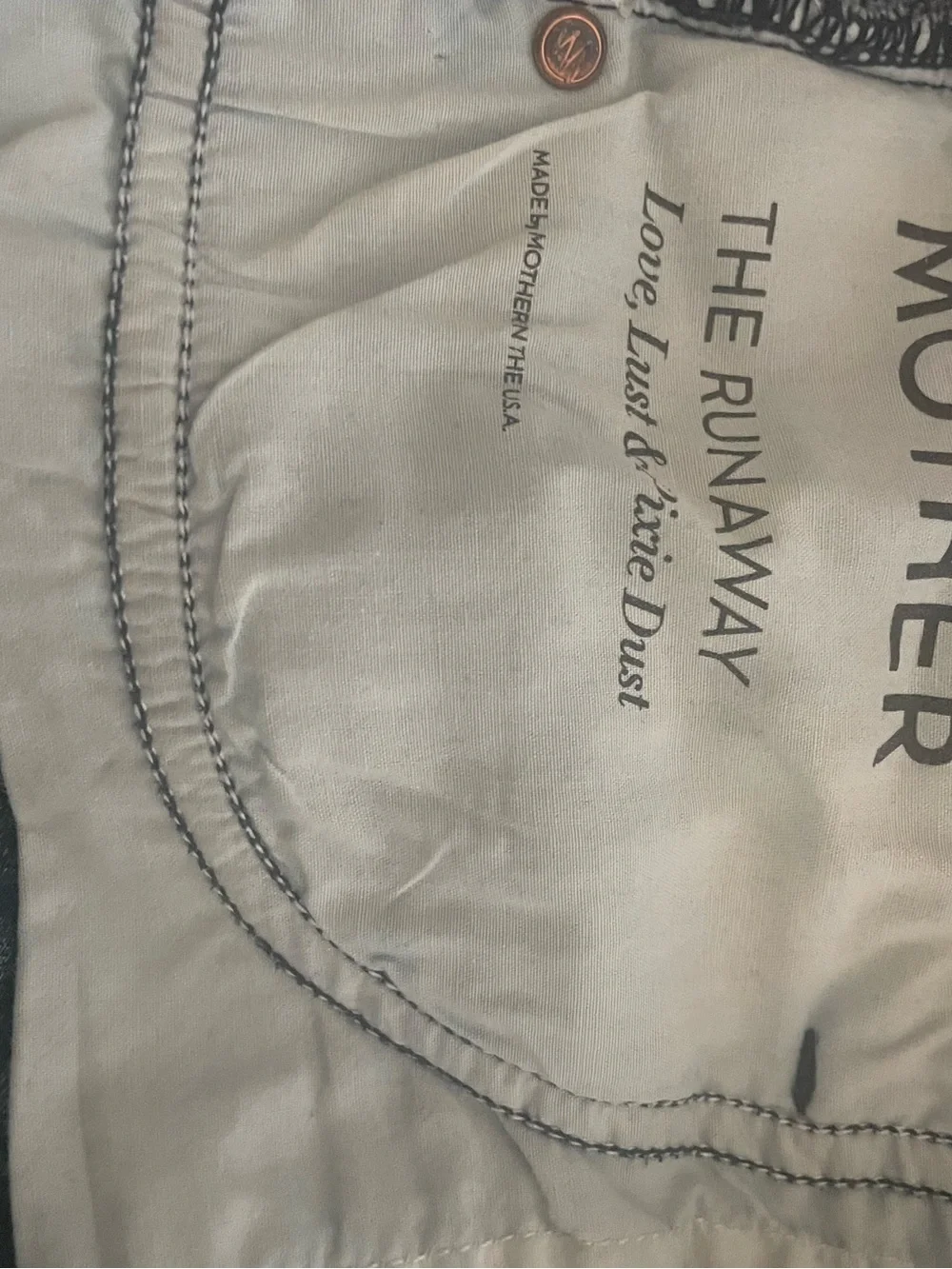 MOTHER Dark Blue Flare Jeans